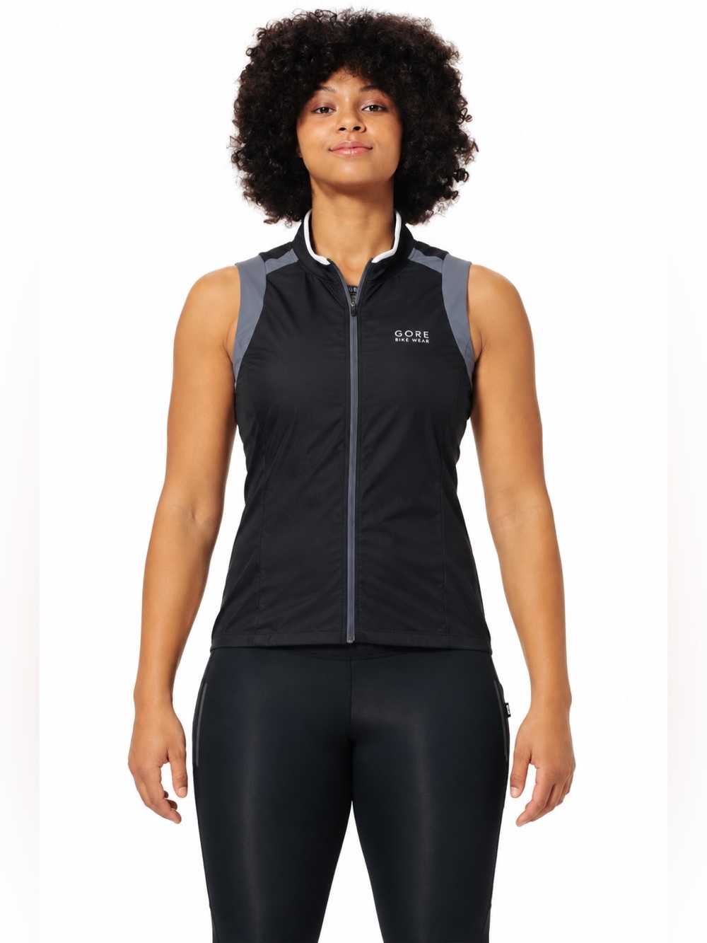GORE Bike Wear Sleeveless Vest Top Black Pockets on Back XL 136